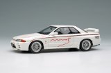 EIDOLON 1/43 Mine's Skyline GT-R (BNR32) N1 White (BBS LM Evolution Wheels)