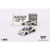 MINI GT 1/64 Nissan Silvia (S15) LB Super Silhouette 2023 Formula Drift Japan #555 Y. Faust