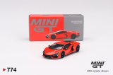 MINI GT 1/64 Lamborghini Revuelto Arancio Duck Lucido (LHD)