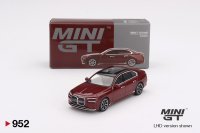 MINI GT 1/64 BMW i7 xDrive60 Aventurine (LHD)