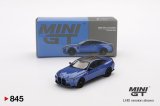 MINI GT 1/64 BMW M4 Competition (G82) Portimao Blue (LHD)