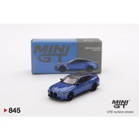 MINI GT 1/64 BMW M4 Competition (G82) Portimao Blue (LHD)