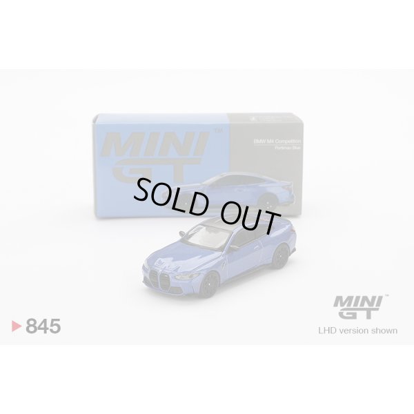 画像1: MINI GT 1/64 BMW M4 Competition (G82) Portimao Blue (LHD)