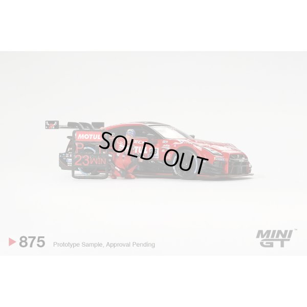 画像2: MINI GT 1/64  Nissan GT-R NISMO #23 "MOTUL AUTECH GT-R 2021" SUPER GT SERIES Suzuka winner W/ Matsuda Figure Tsugio Matsuda Collection No.2