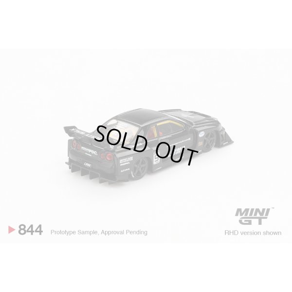 画像2: MINI GT 1/64 Nissan LB-ER34 Super Silhouette Skyline Black (RHD) [Blister Packaging]