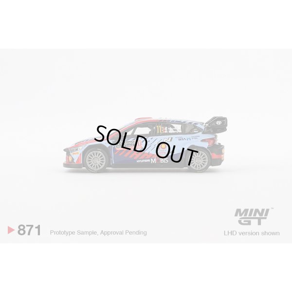 画像4: MINI GT 1/64 Hyundai i20 N Rally1 Monte Carlo Rally 2024 Winner #11 (LHD)