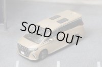 Diecast Team 1/64 Toyota Alphard 2024 Gold RHD