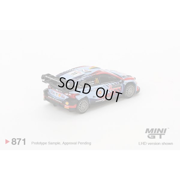 画像3: MINI GT 1/64 Hyundai i20 N Rally1 Monte Carlo Rally 2024 Winner #11 (LHD)