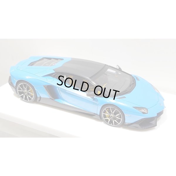 画像11: EIDOLON 1/43 Lamborghini Aventador LP720-4 50th Anniversario 2013 Azzurro Pearl with Roof panel Carbon Limited 32 pcs.