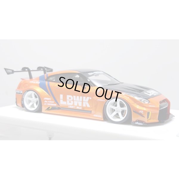 画像5: EIDOLON 1/43 LB Silhouette WORKS GT 35GT-RR (GT Wing Version) Arancio Pearl Limited 32 pcs.