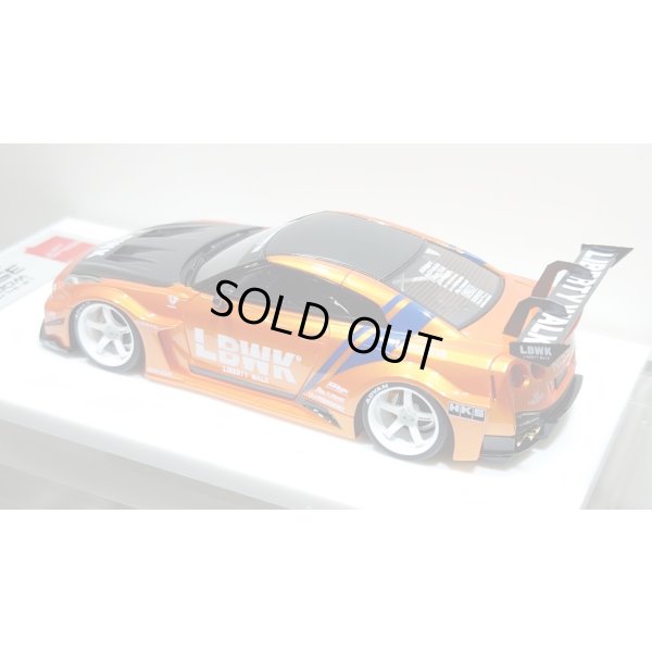 画像12: EIDOLON 1/43 LB Silhouette WORKS GT 35GT-RR (GT Wing Version) Arancio Pearl Limited 32 pcs.