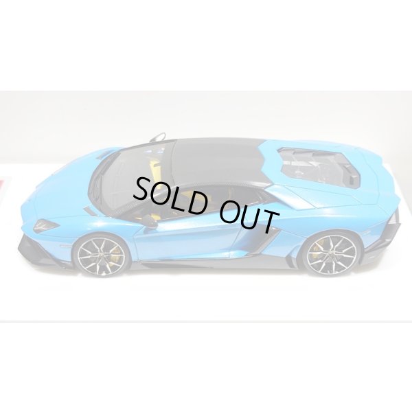 画像4: EIDOLON 1/43 Lamborghini Aventador LP720-4 50th Anniversario 2013 Azzurro Pearl with Roof panel Carbon Limited 32 pcs.