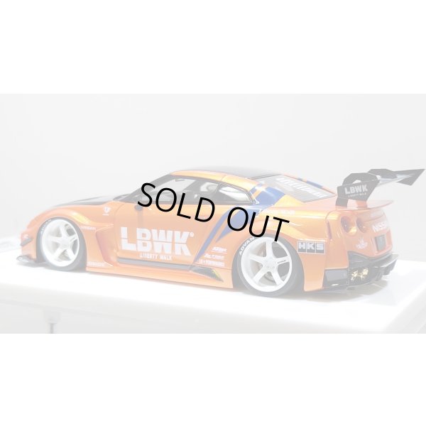 画像3: EIDOLON 1/43 LB Silhouette WORKS GT 35GT-RR (GT Wing Version) Arancio Pearl Limited 32 pcs.