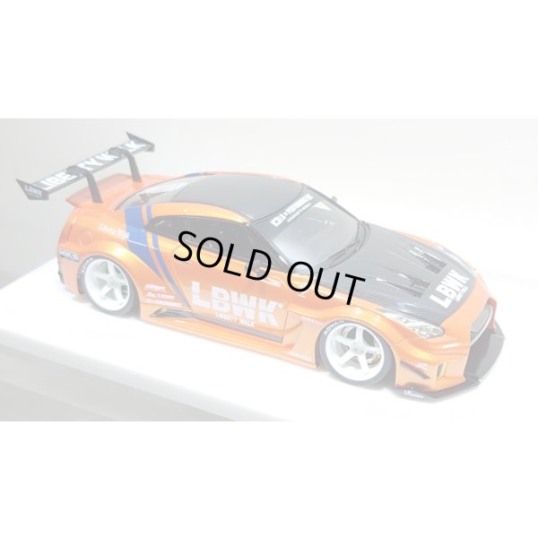 画像11: EIDOLON 1/43 LB Silhouette WORKS GT 35GT-RR (GT Wing Version) Arancio Pearl Limited 32 pcs.