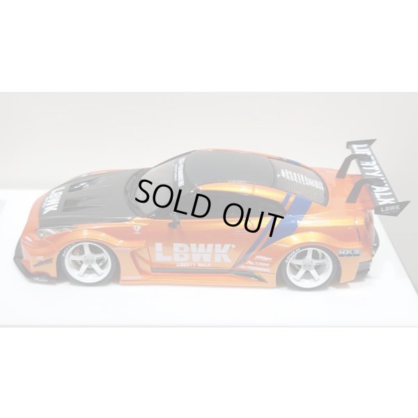 画像4: EIDOLON 1/43 LB Silhouette WORKS GT 35GT-RR (GT Wing Version) Arancio Pearl Limited 32 pcs.