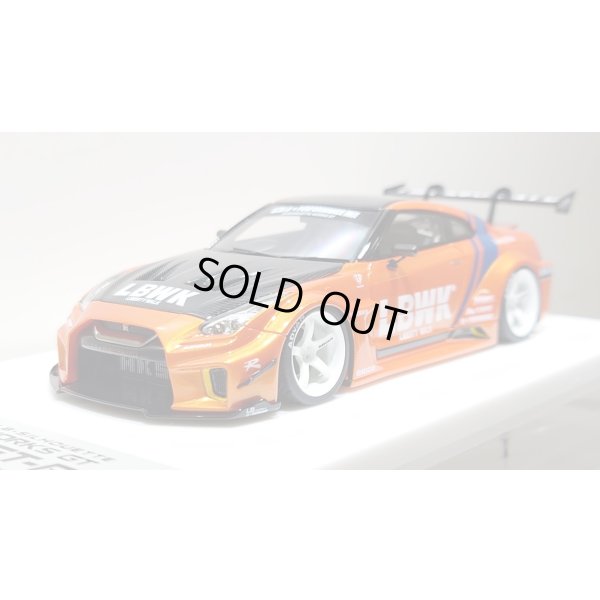 画像9: EIDOLON 1/43 LB Silhouette WORKS GT 35GT-RR (GT Wing Version) Arancio Pearl Limited 32 pcs.