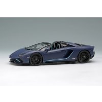 EIDOLON COLLECTION 1/43 Lamborghini Aventador S Roadster Japan Limited Edition 2021 Blue Emera / Light Blue Stripe Limited 50 pcs.