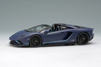 EIDOLON COLLECTION 1/43 Lamborghini Aventador S Roadster Japan Limited Edition 2021 Blue Emera / Light Blue Stripe Limited 50 pcs.