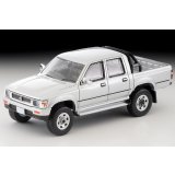 TOMYTEC 1/64 Limited Vintage NEO 1/64 Toyota Hilux 4WD Pickup Double Cab SSR (Silver) 1991