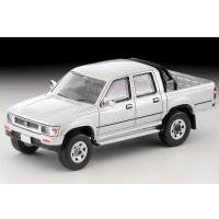 TOMYTEC 1/64 Limited Vintage NEO 1/64 Toyota Hilux 4WD Pickup Double Cab SSR (Silver) 1991