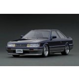 ignition model 1/18 Nissan Leopard Ultima V30TWINCAM TURBO (F31) Dark Blue/Silver