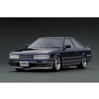 ignition model 1/18 Nissan Leopard Ultima V30TWINCAM TURBO (F31) Dark Blue/Silver