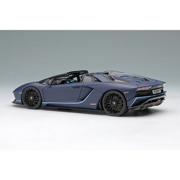 画像3: EIDOLON COLLECTION 1/43 Lamborghini Aventador S Roadster Japan Limited Edition 2021 Blue Emera / Light Blue Stripe Limited 50 pcs.
