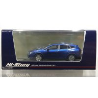 Hi Story 1/43 Subaru Levorg Layback Limited EX (2024) Sapphire Blue Pearl