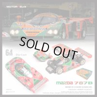 MOTORHELIX 1/64 Mazda 787B RENOWN Le Mans winner 1991 #55 V. Weidler/J. Herbert/B. Gachot