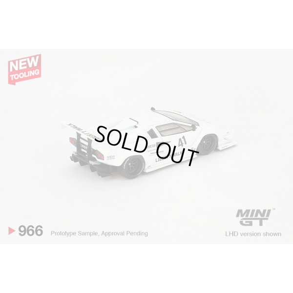 画像3: MINI GT 1/64 Lamborghini Countach LB-WORKS Tokyo Auto Salon 2024 White (LHD)