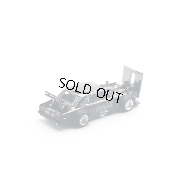 画像3: POP RACE 1/64 Nissan Skyline GT-R V8 Drift (Hakosuka) Coca-Cola Chrome Black