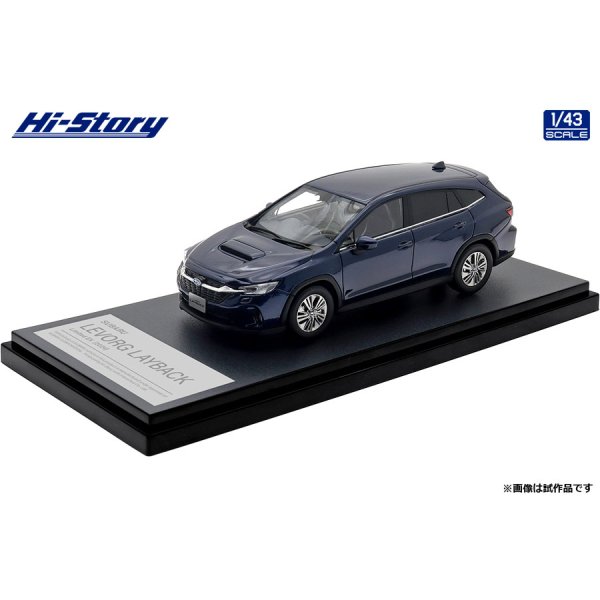 画像2: Hi Story 1/43 Subaru Levorg Layback Limited EX (2024) Sapphire Blue Pearl