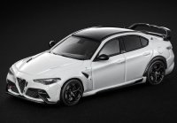 MOTORHELIX 1/64 Alfa Romeo Giulia GTAm Trophy White