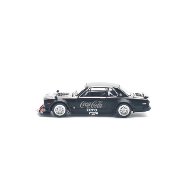 画像8: POP RACE 1/64 Nissan Skyline GT-R V8 Drift (Hakosuka) Coca-Cola Chrome Black