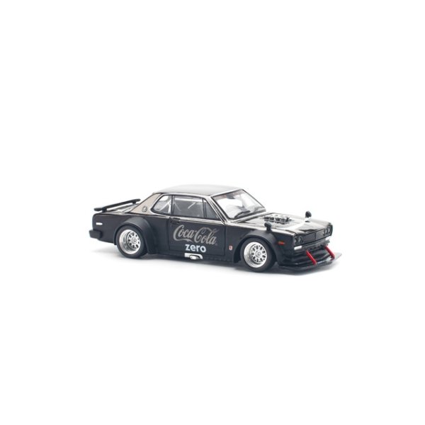 画像7: POP RACE 1/64 Nissan Skyline GT-R V8 Drift (Hakosuka) Coca-Cola Chrome Black