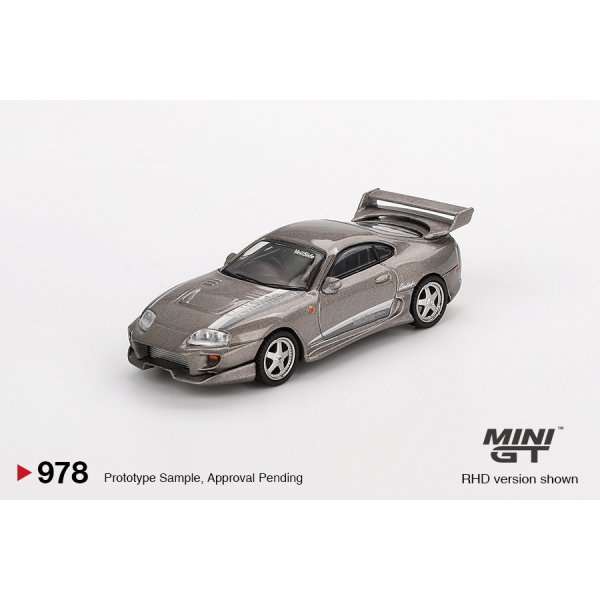 画像2: MINI GT 1/64 Toyota Supra Veilside Combat V-II Combat Gray (RHD)