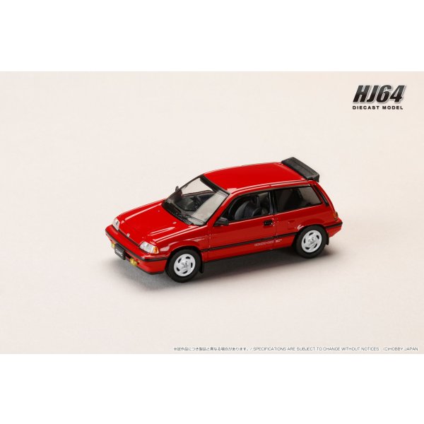 画像3: Hobby Japan 1/64 Honda Civic (AT) 後期型 Red with Genuine Optional Parts