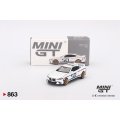 MINI GT 1/64 BMW 3.0 CSL White (LHD)
