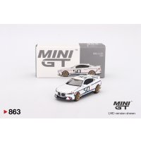 MINI GT 1/64 BMW 3.0 CSL White (LHD)