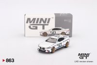 MINI GT 1/64 BMW 3.0 CSL White (LHD)