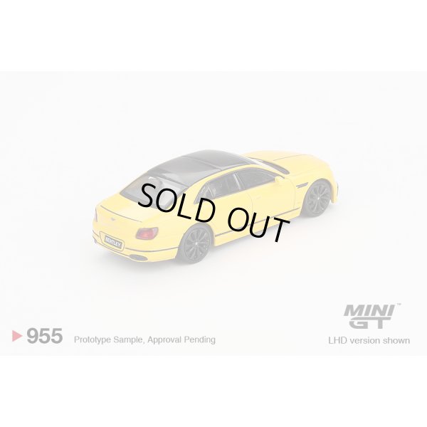画像3: MINI GT 1/64 Bentley Flying Spur Monaco Yellow (LHD)