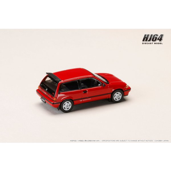 画像5: Hobby Japan 1/64 Honda Civic (AT) 後期型 Red with Genuine Optional Parts