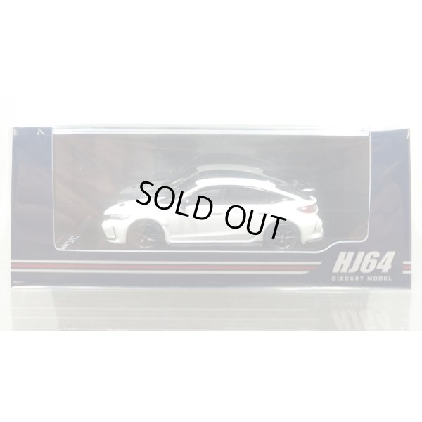 画像1: Hobby Japan 1/64 Honda Civic Type R (FL5) Racing Black Package 2025 Championship White