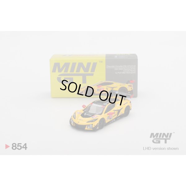 画像1: MINI GT 1/64 Chevrolet Corvette Z06 GT3.R 2024 IMSA Daytona 24H #3 Corvette Racing by Pratt Miller Motorsports