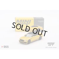 MINI GT 1/64 Bentley Flying Spur Monaco Yellow (LHD)