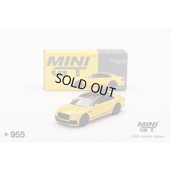 画像1: MINI GT 1/64 Bentley Flying Spur Monaco Yellow (LHD)