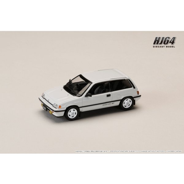 画像2: Hobby Japan 1/64 Honda Civic (AT) 後期型 White with Genuine Optional Parts