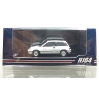 Hobby Japan 1/64 Honda Civic (AT) 後期型 White
