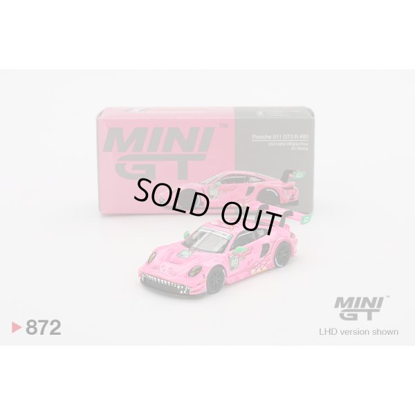 画像1: MINI GT 1/64 Porsche 911 GT3R AO Racing "Roxy" 2023 IMSA Virginia #80 P.J. Hyett/S. Priaulx