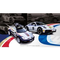 Spark sparky 1/64 scale Porsche 911 Daker/Shell #19 (2 Set)